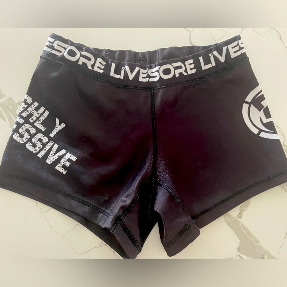 Booty shorts.  CrossFit.  Athletic shorts.